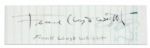 Frank Lloyd Wright Signature