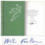 William Faulkners Notes on a Horse Thief First Edition Novella Signed