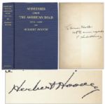 Herbert Hoover Signed Addresses Upon The American Road First Edition