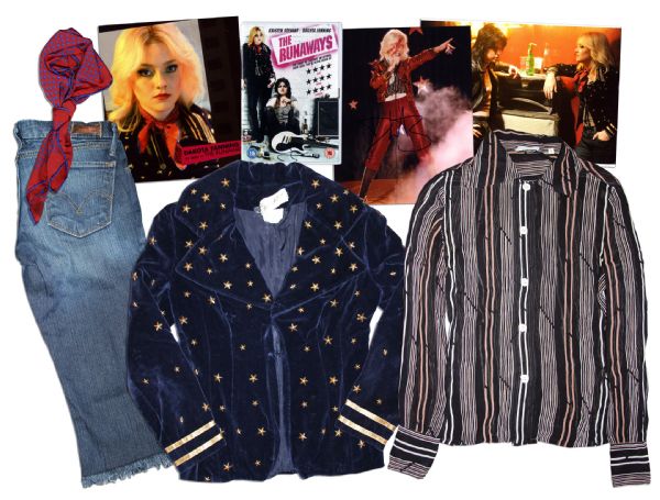 Dakota Fanning Screen-Worn Wardrobe From ''The Runaways'' With Signed Photo