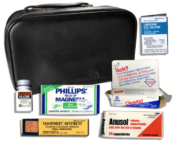 Arthur Ashe Personally Owned Medicine Bag