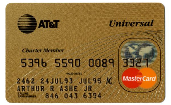 Arthur Ashe Mastercard