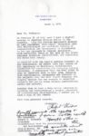 Unheard of Richard Nixon Partially Holograph Letter as President Passively Hinting at Firing Robert McNamara