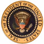 Presidential Seal Used Aboard Air Force One During the 1970s