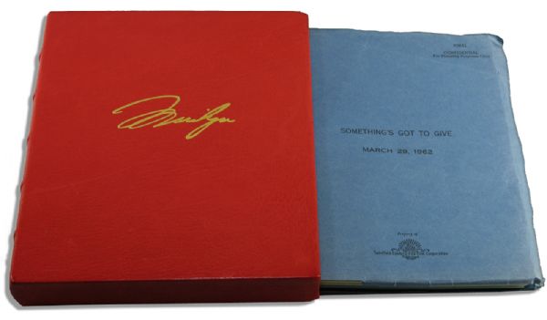 Marilyn Monroe's ''Something's Got to Give'' Personal Copy of the Final Script -- The Final Film She Starred in Before Her Tragic Death in 1962