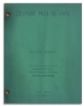 Moe Howards Own Three Stooges Columbia Pictures Script -- For Their 1951 Film, "Corny Casanovas" -- From the Personal Estate of Moe Howard