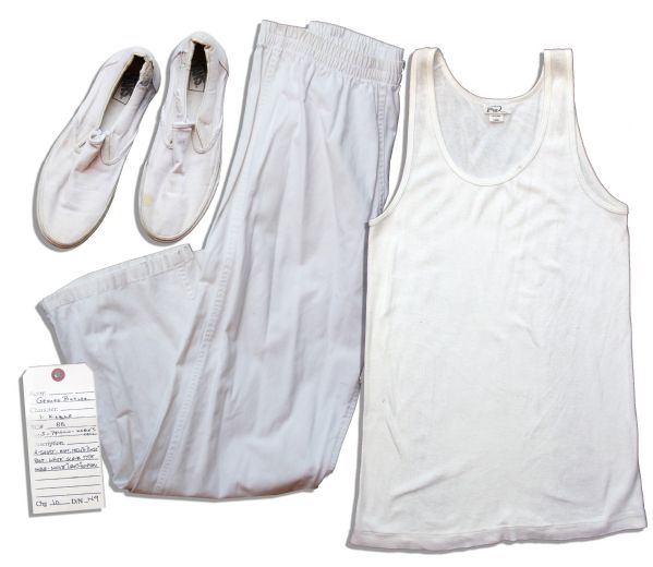 Gerard Butler Screen-Worn Prison Wardrobe From 2009 Futuristic Thriller ''Gamer''
