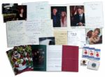 Extraordinary Lot of Items From Monica Lewinsky -- Used by Kenneth Starr in His Case for Impeachment Against Bill Clinton -- Monica ALS: ''...am I good at lying through my teeth or what...''