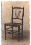 Chair Used by Napoleon Bonaparte at the Netherlands Home Where He Stayed at the Battle of Waterloo in 1815
