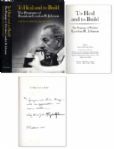 President Lyndon Johnson and Lady Bird Johnson Signed First Edition of To Heal And To Build -- With Personal Inscription From Christmas of 1968