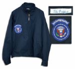 Gerald Ford Personally Owned Camp David Jacket -- With The President Label