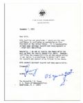Rare Gerald Ford Letter Signed as Vice President -- One Day After Taking the VP Oath Of Office -- ...I am sad leaving the House which has been my home for nearly twenty-five years...