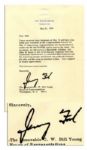 Gerald Ford Typed Letter Signed as President Regarding Mayaguez -- ...I concluded that Congress and the American people would back my action to recover the ship and its crew by military action...