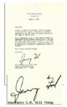 Gerald Ford 1976 Typed Letter Signed as President, Thanking a Congressman for His Re-Election Endorsement -- ...Your assistance will be invaluable in achieving a Republican victory in November...