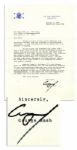 Letter on Terrorism by Vice President George H.W. Bush -- ...The President has clearly stated...that terrorism has no place in a civilized world...