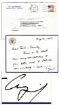 George H.W. Bush Autograph Letter Signed as Vice President -- ...Bar + I send our congratulations...How exciting...