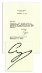 George H.W. Bush Sends Birthday Wishes to Congressman Bill Young as President -- December 1992