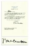 1995 Birthday Wishes From President Clinton -- ...As representatives of our people, let us work together to strengthen our nation and improve the lives of all Americans...