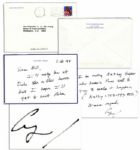 George H.W. Bush Autograph Letter Signed -- ...Ill only be at Duke for a few hours...
