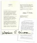 William J. Clinton Typed Letter Signed as President 1 Day Before He Left Office -- ...The challenges faced by Colombia are a matter of national security interest to the United States...