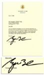 George W. Bush Typed Letter Signed as President -- From 2006 -- ...I appreciate your taking on this important responsibility...