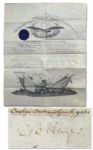 President Rutherford B. Hayes Signed Military Commission -- 20 April 1880