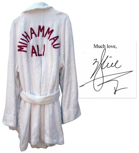 Will Smith Screen-Worn Muhammad Ali Robe From Ali -- With LOA From Will Smith, Calling His Part ...the role of a lifetime...
