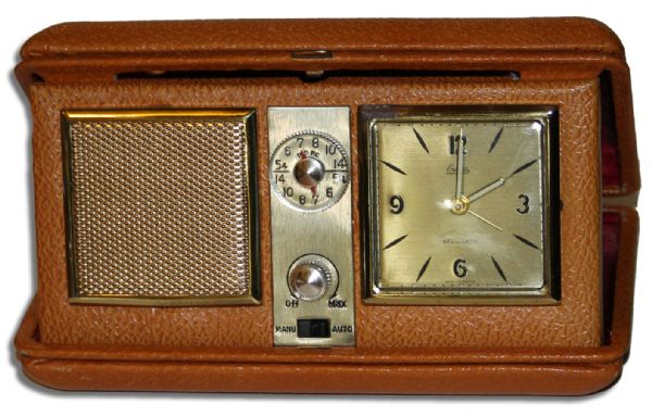 Milton Berle Personally Owned Travel Clock