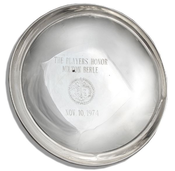 Milton Berle Personally Owned Silver Plate
