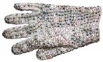 Michael Jackson Personally Owned Trademark White Sequined Glove -- Gifted to the Artist He Commissioned for Neverland, Circa 1984