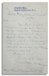 Charles Dickens Autograph Letter Signed -- ''...all social pleasures is denied me...I lead a mere working life...''