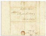 Lafayette Writes Re: the Virginia Campaign to Pin Down Cornwallis Just Four Months Before Yorktown's Surrender Noting That the Enemy Has Left Richmond and Was Possibly Headed to Williamsburg