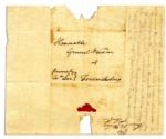 Richard Henry Lee Autograph Letter Signed 3 Months Before His State Hosted the Yorktown Surrender -- ''...Since the country was first invaded by [Benedict] Arnold we have had a string of lookouts...''