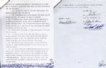 Ray Mancini Contract Signed From The Tragic Ray Mancini/Duk-Koo Kim Fight