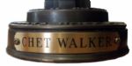 Chet ''The Jet'' Walker's Hall of Fame Trophy -- Fine