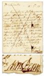Rare William Penn 1697 Autograph Letter Signed -- ...it is oppression when even justice is unjustly done...