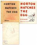 Dr. Seuss Signed Early Edition of Horton Hatches the Egg