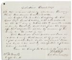 Confederate Texas 20th Cavalry Discharge -- ...reason of his being over 35 years of age... -- 15 July 1862