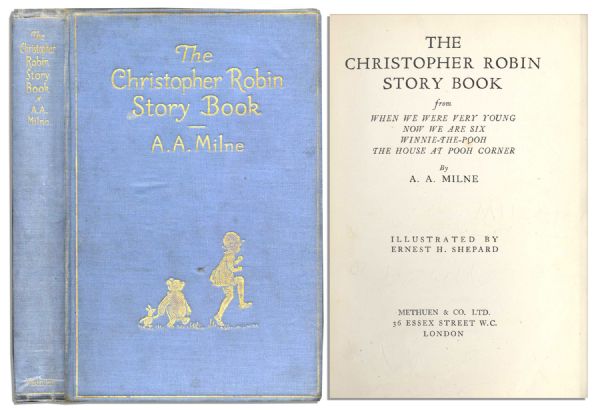 The Christopher Robin Story Book by A.A. Milne