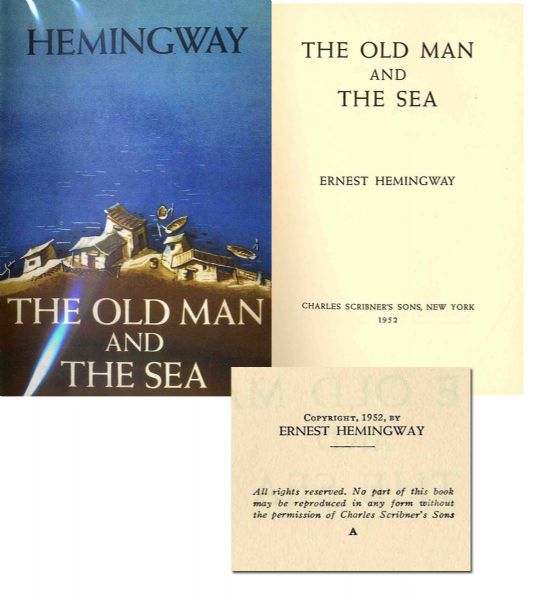 Pristine Edition of Hemingways Classic, The Old Man and the Sea