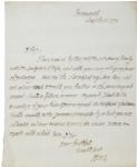 British Naval Officer Richard Howe Autograph Letter Signed During the American Revolution -- Dated 8 May 1776