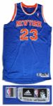 Marcus Camby New York Knicks Jersey -- Game Used Against Toronto Raptors Clinching Playoff Spot -- 22 March 2013