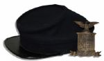 Civil War Kepi Hat & Pin 
