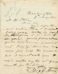 Jefferson Davis Autograph Letter Signed -- ...draw on me now for half the amount but I must ask you to wait until say the end of the month for the balance... -- With PSA/DNA COA