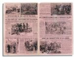 Buffalo Bill Original Newspaper Advertisement for His 1888 Book, Story of the Wild West and Camp-Fire Chats