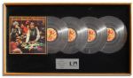 Kenny Rogers The Gambler RIAA Award Commemorating the Sale of 4,000,000 Copies of the Hit 1978 Album