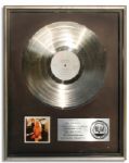 Kim Carnes RIAA Platinum Record for the Hit 1981 Album Mistaken Identity -- Featuring #1 Billboard Song Bette Davis Eyes