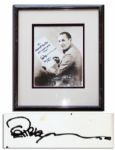 Ripleys Believe It Or Not Creator Robert Ripley Signed Photo