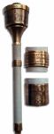 Olympic Torch From the 1984 Los Angeles Summer Games -- Inscribed With Olympic Motto