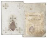 Stone Tablet From the Cathedral of Notre Dame -- Consecreated to the Archbishop of Paris, Emmanuel Cardinal Suhard -- Suhard Was Disgraced for His Support of the Vichy Regime During WWII